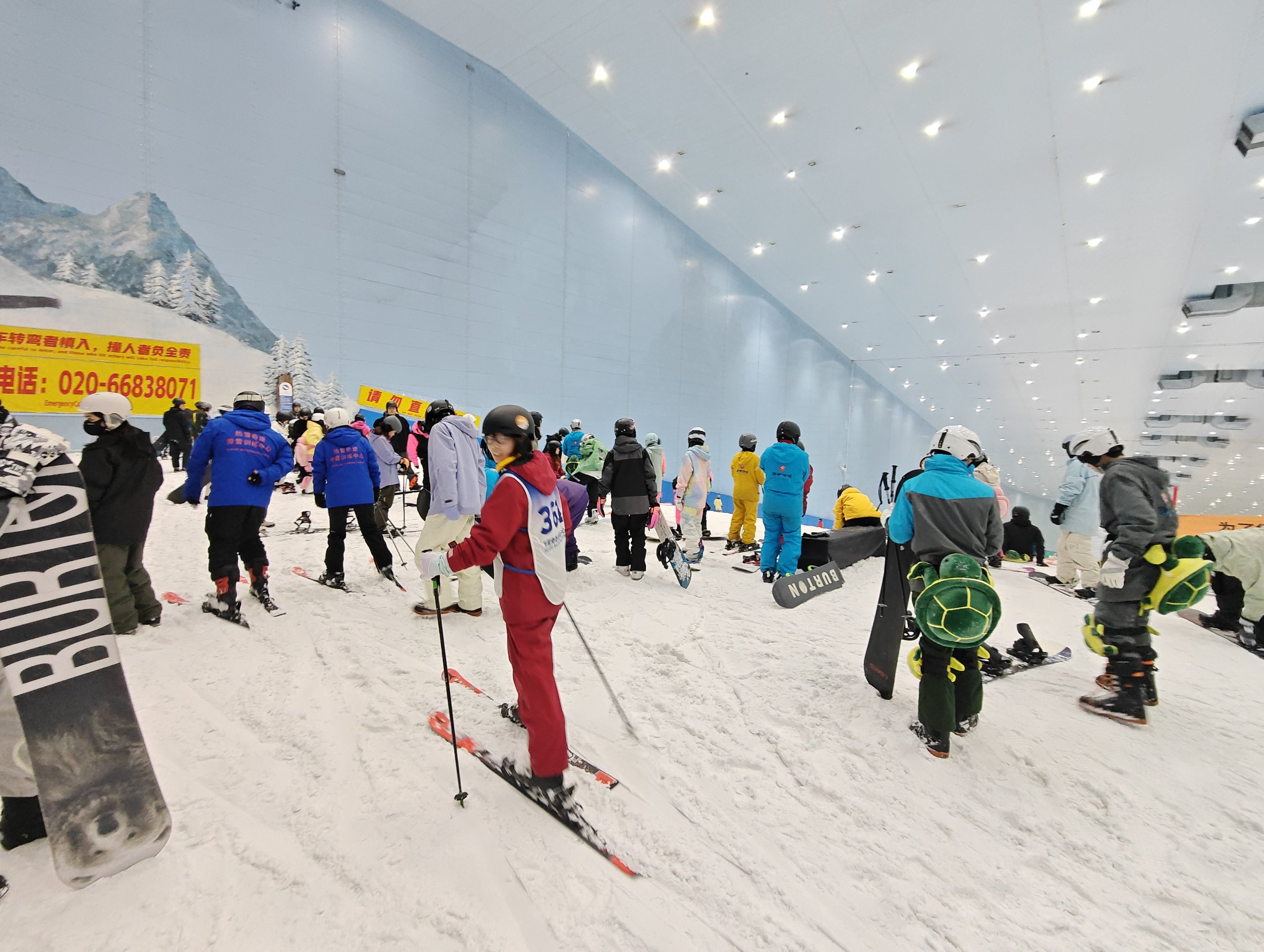 定襄平东社滑雪场图片