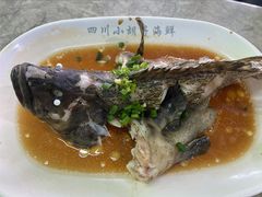 石斑鱼清蒸-四川小胡子海鲜(丁村万人海鲜广场店)