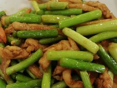 肉炒蒜苔-护国寺小吃(安定门店)