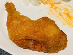 炸鸡腿饭-马来西亚美食街