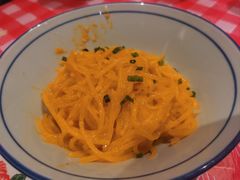 蟹黄咸蛋土豆丝-荆九爷爆炒桥头三嫩(夫子庙店)