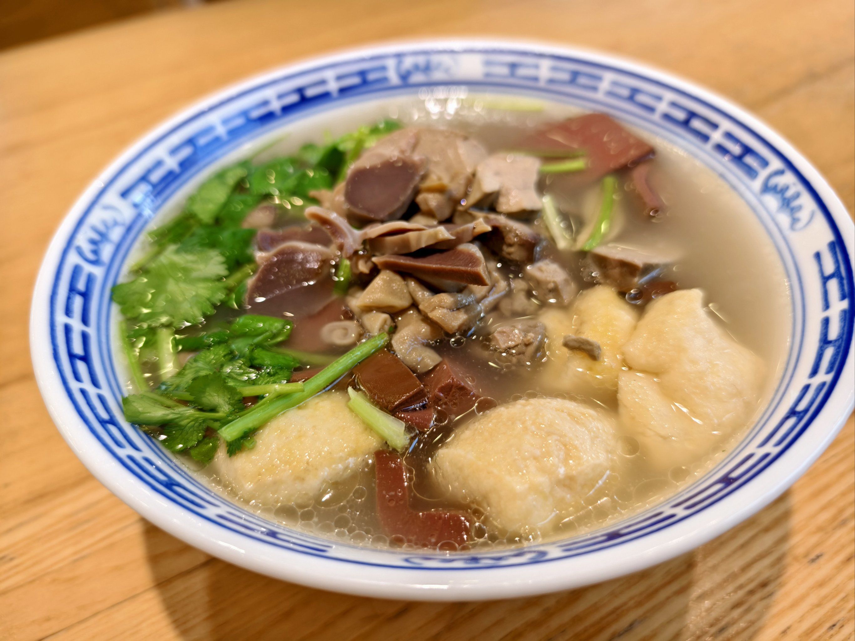 鸭血粉丝汤 汤包