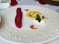 挪威烟熏三文鱼水晶黄瓜香槟奶油-福楼法餐厅FLO