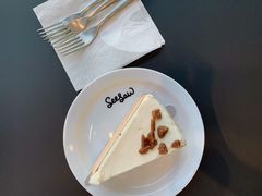 酸奶油巴斯克蛋糕-Seesaw Coffee(深圳万象天地店)