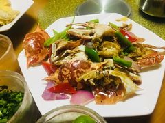 炒螃蟹-蓝湾碧波·老字号·疍家非遗海上餐厅