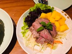 芒果牛肉沙拉-mango tree芒果树泰国餐厅(青岛万象城店)