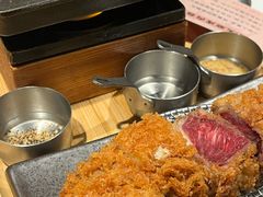 厚切酥炸牛眼肉定食-味太助·银饭食堂(中华城店)