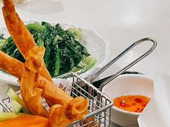 葱油盐捞鹅菜-乜都得港式茶楼(天贵路店)