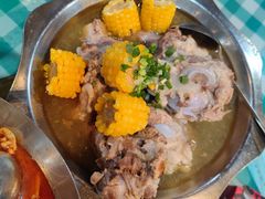筒子骨玉米-昱龙大盆牛蛙馆(三兴街总店)