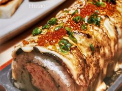 焗烤芝士鳗鱼寿司卷-越光米贩精致料理餐厅(金鹰店)