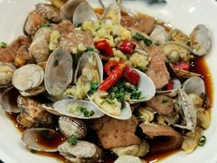 花蛤炒猪肝-汤记传菜(浦江店)