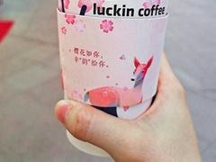樱花抹茶胶原酸奶冻-瑞幸咖啡(未来国际大厦店)