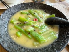 野米竹荪烩丝瓜-菩提树·素食餐厅(汇智国际商业中心店)