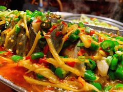 招牌跳水鱼-小河盐帮·私家菜·烤鸭(三元桥·霄云路店)