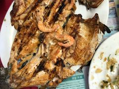 烤虹鳟鱼-北京龙庆四季香农家饭庄·灶台鱼·碳烤虹鳟鱼(龙庆峡店)