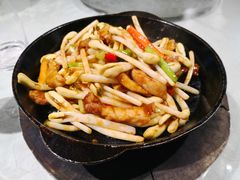 花生芽啫啫土猪肉-花溪雨·森林餐厅(石基店)