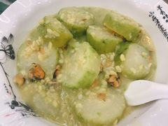 海味绿豆黑毛节瓜-水乡人家私房菜(逢简店)