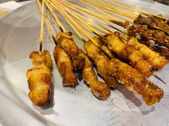 五花肉-烎记烧烤(蓝天花园店)