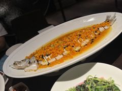 黄贡椒豆豉蒸丹江口大白刁-大拙里·精致融合菜(沙湖桃源国际店)