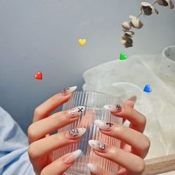 -手牵手美甲