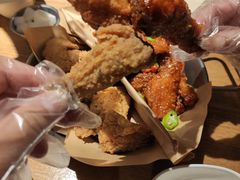 双拼炸鸡-富乐满韩国正宗炸鸡韩国料理(虹泉路店)
