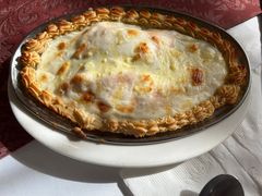 烤奶汁三文鱼-小白桦西餐厅