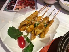 鸡肉串-金椰壳· 大厨新加坡菜(壹方城店)