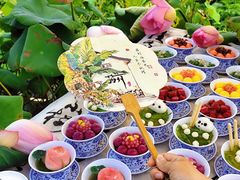-七的湖·晚芳亭·阳澄湖农家菜·大闸蟹(莲花岛店)