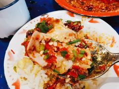 自创冒脑花拌饭-马路边边串串香(双井直营店)