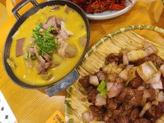 -丁记盐蘸牛肉·新杭菜(河东路店)