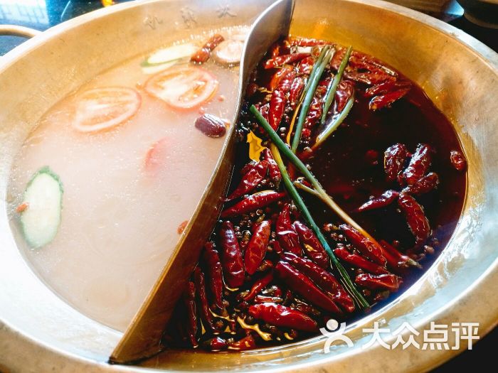 小龙坎老火锅-红白鸳鸯锅-菜-红白鸳鸯锅图片-汕头美食-大众点评网