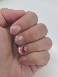 -孔雀手美甲美睫护理