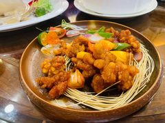 香波咕噜肉鸡球-东江海鲜酒家(艺都分店)
