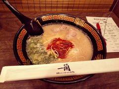豚骨拉面-一兰拉面(新宿中央东口店)