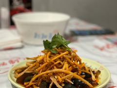 时令皮蛋拌馓子-靓靓蒸虾·头牌蒸虾(南山桂庙店)
