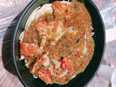 蟹脚热干面-沈记烧烤海鲜(江汉二路店)