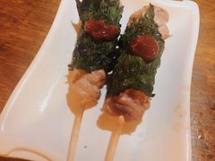 烤梅子味鸡肉串-鸟内会居酒屋(得意潮馆店)