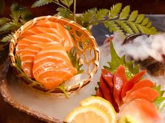 三文鱼刺身-鳗鱼家·深夜食堂(军博店)