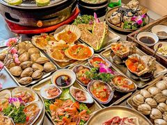 -围炉肉舍•炭烤活鳗•丹东海鲜烤肉(步行街店)