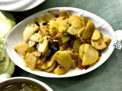 腾冲腊腌菜爆炒土豆-学成饭店(官南大道店)