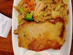 鸡排海鲜炒饭-玛格萝妮比萨屋(四平店)