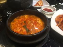 嫩豆腐汤-青松馆韩国料理(香港中路佳世客店)