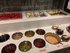 自助调料区-前门后头老北京铜锅涮肉·京味菜·烤鸭(伊藤洋华堂店)