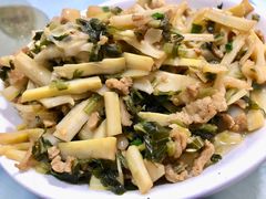 竹笋肉丝-天乐农家鱼头王(天目湖店)