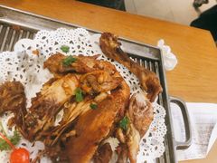 香酥椒盐鸡-吕氏疙瘩汤·海鲜新鲁菜(凯德mall新都心店)