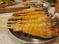 盐烤罗氏虾-白仁仔· 活烤海鲜 宵夜(豫园店)