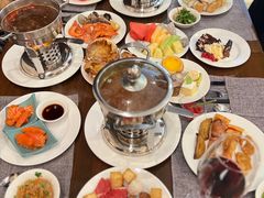 -北京希尔顿逸林酒店-逸轩西餐厅-自助餐厅
