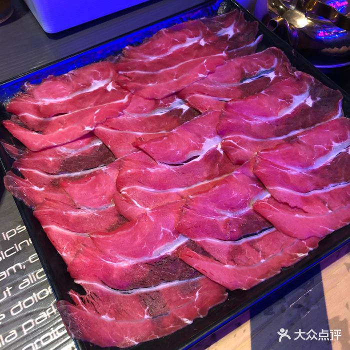 京館涮(賽格國際店)手切鮮牛肉圖片