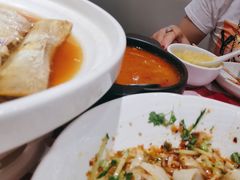 蘑菇汤莜面鱼鱼-西贝(吴江路湟普汇店)
