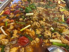 -牟记江湖重庆地标特色菜鱼蛋海鲜羊蝎子(巴南区黑金冠十多年好店)